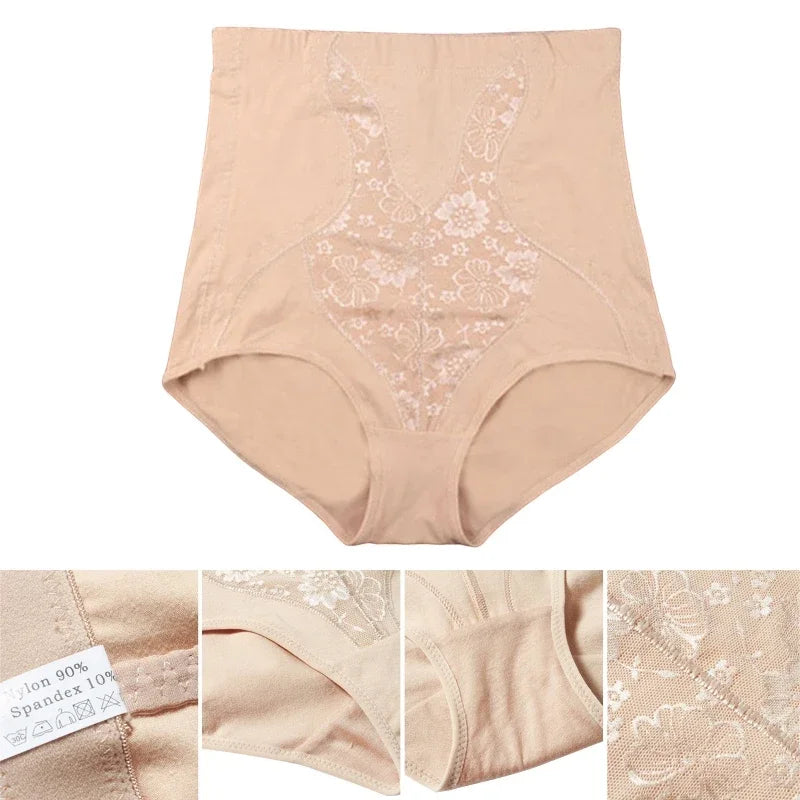 3pcs High Waist Tummy Control Shapewear Panties
