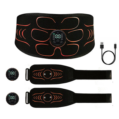 EMS Abs Trainer Belt – Smart Muscle Massager