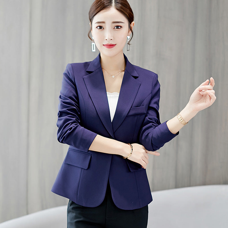Slim Fit Blazer – Women’s Korean Style