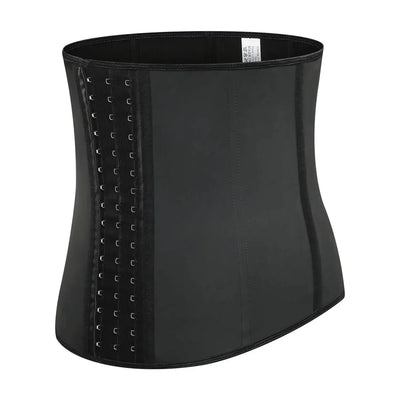 Latex Waist Trainer Corset – 9-Steel Bone Body Shaper