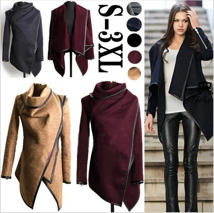 Long Wool Trench – Women’s Cashmere Coat