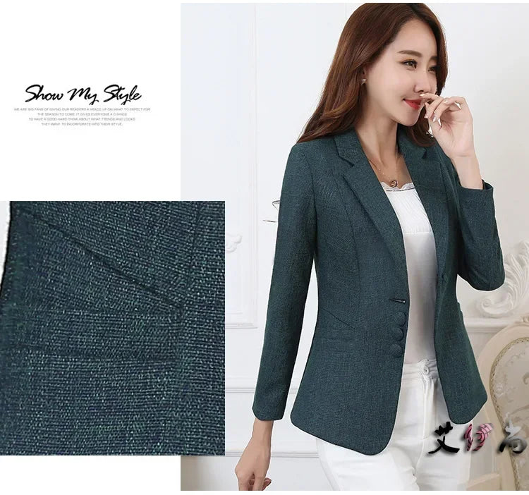 Slim Fit Blazer – Women’s Office Suit