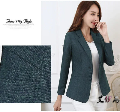 Slim Fit Blazer – Women’s Office Suit