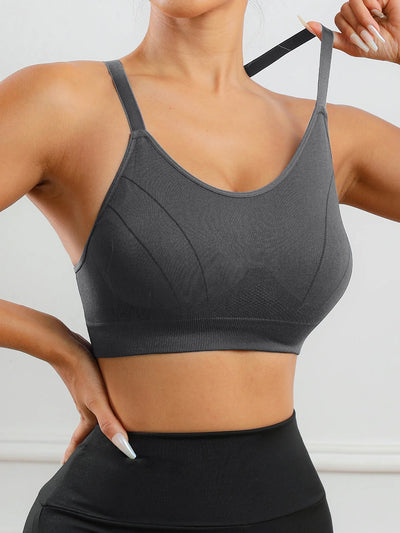 Push-Up Sports Bra – Women’s Gym & Yoga Top