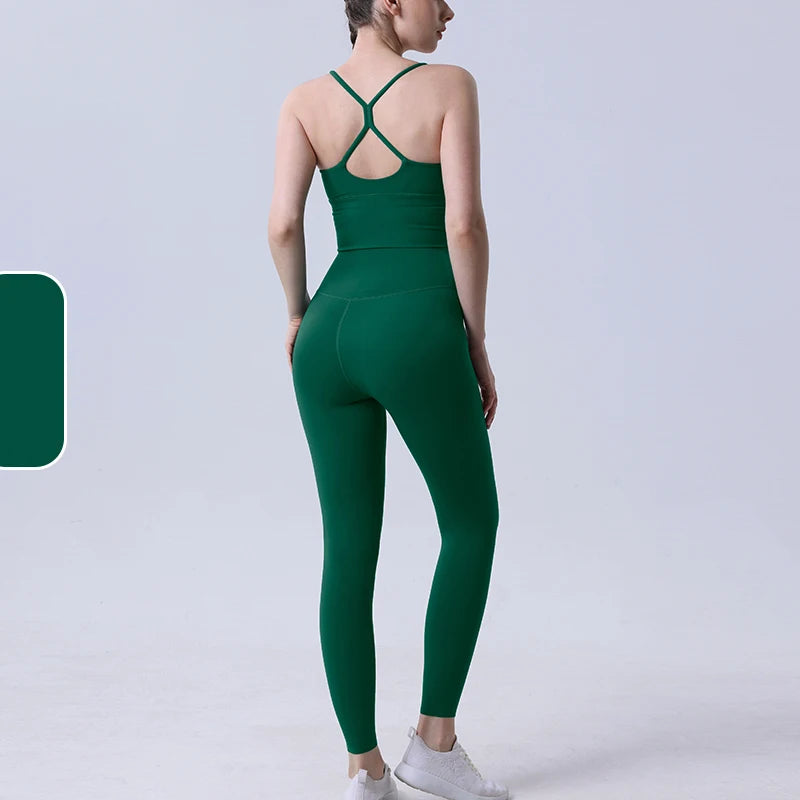 2-Piece Sports Bra & Leggings Set