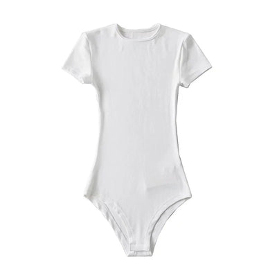 O-Neck Short Sleeve Bodysuit