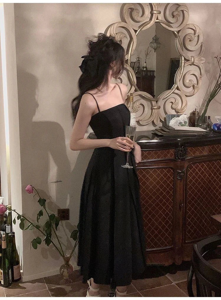 Vintage A-Line Maxi Dress – Summer Sling Style