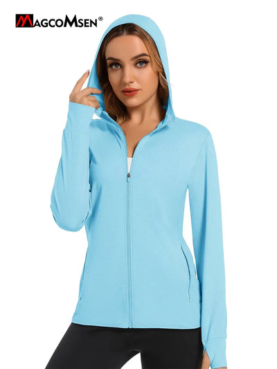 UPF 50+ Jacket – Women’s Sun Protection Hoodie