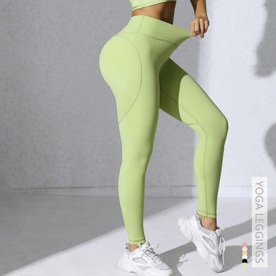 High Waist Crossed Leggings