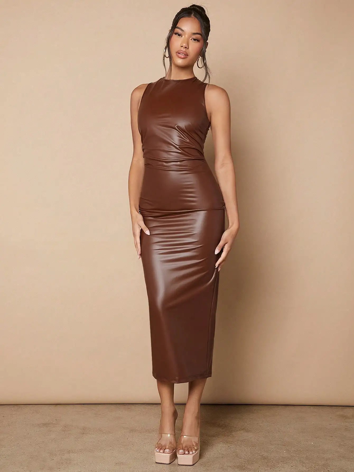 Boho High Waist Button Midi Skirt – Daily & Beach Wear