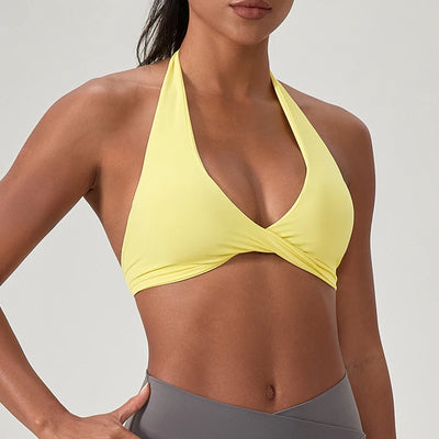 Halter Neck Sports Bra