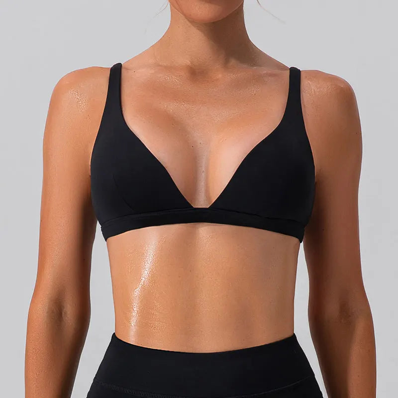 High Impact Sports Bra – Quick-Dry Gym Top
