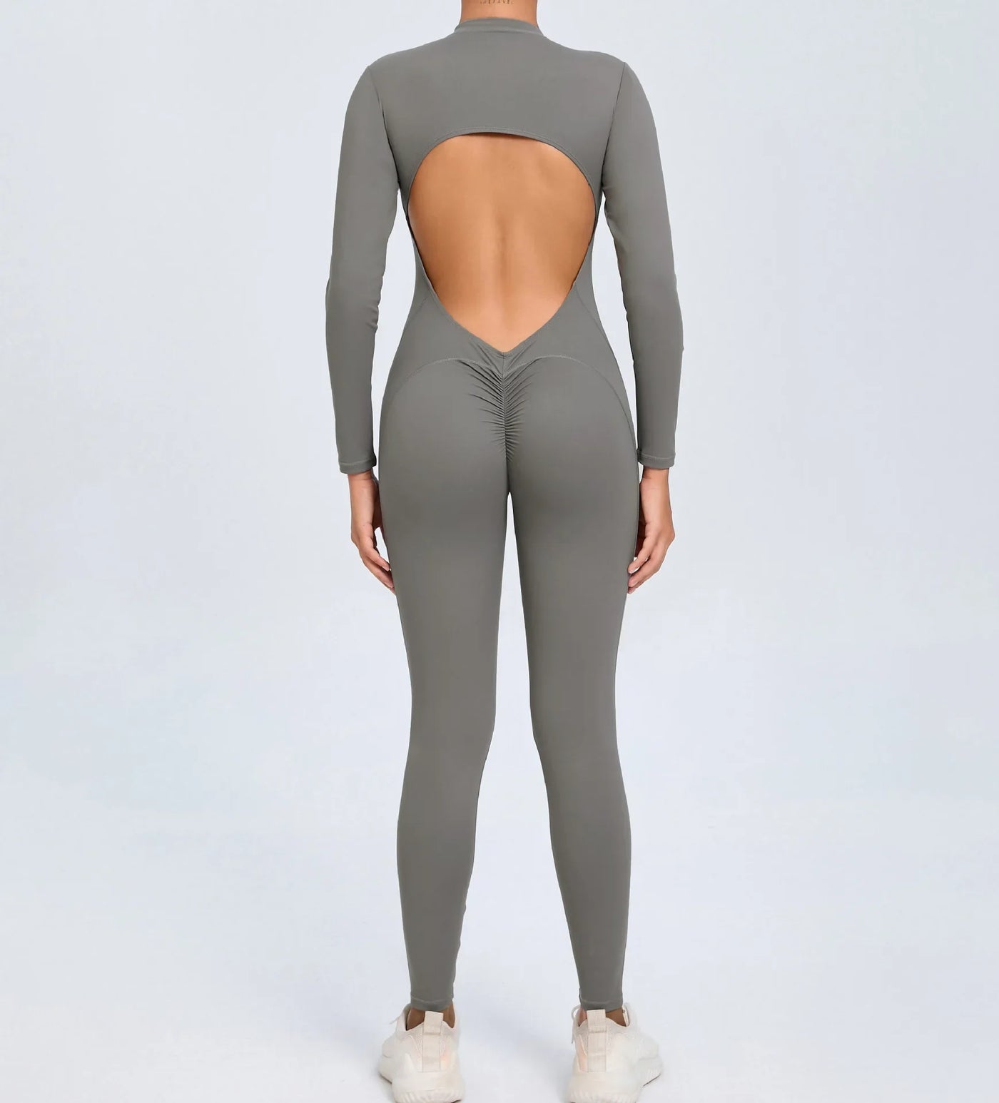 One-Piece Fitness Jumpsuit – Seamless Women’s Training Suit