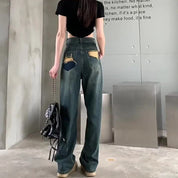 Wide Leg High Waist Jeans