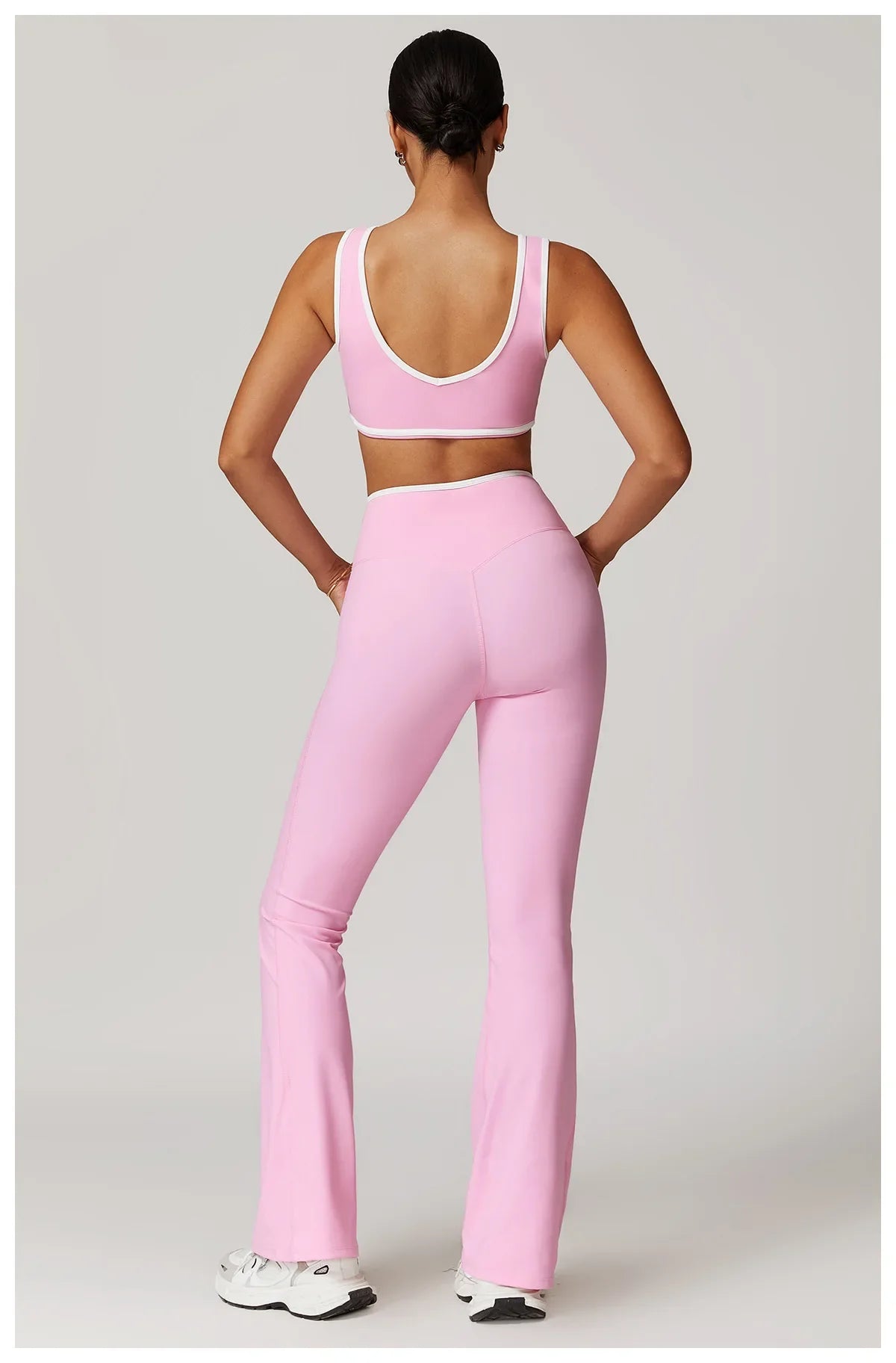 2-Piece Yoga Set – High Waist Leggings & Sports Bra for Women