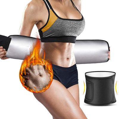 Waist Trainer Wrap – Sweat Belt & Tummy Control