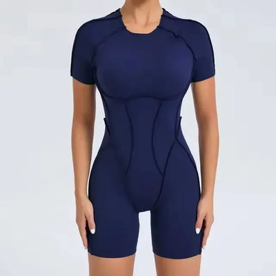 One-Piece Gym Jumpsuit – Sexy Athletic Yoga Suit
