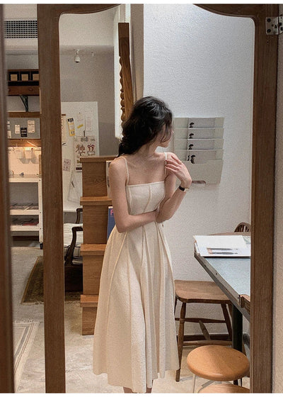 Vintage A-Line Maxi Dress – Summer Sling Style