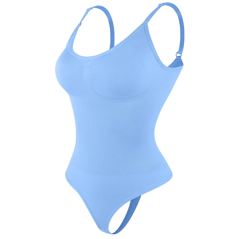 Seamless Shapwear Thong Bodysuit