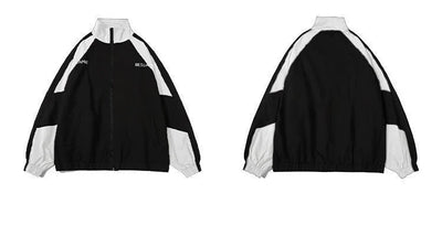 Vintage Patchwork Jacket – Women’s Streetwear