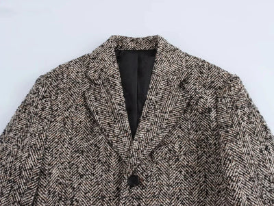 Loose Fit Blazer – Women’s Elegant Jacket