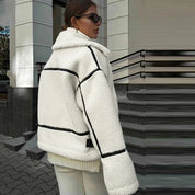 Winter Warm Lamb Wool Coat