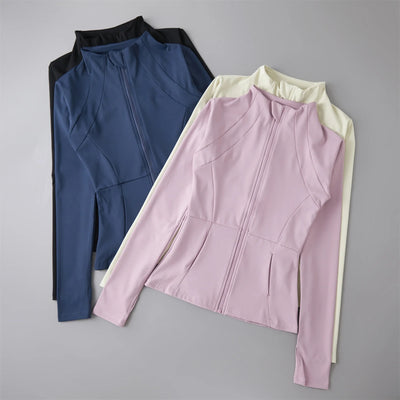 Women’s Sports Windbreaker – Long Sleeve Running Jacket