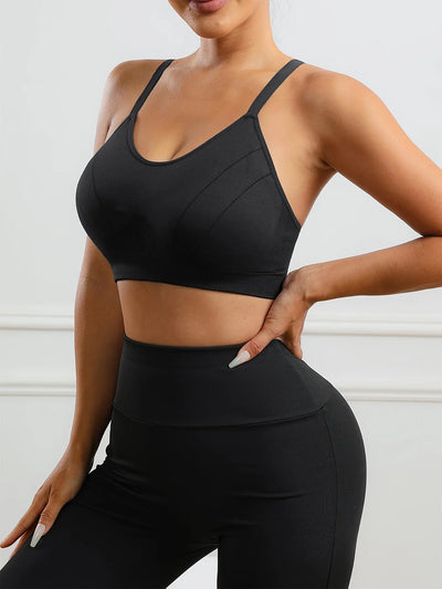 Push-Up Sports Bra – Women’s Gym & Yoga Top