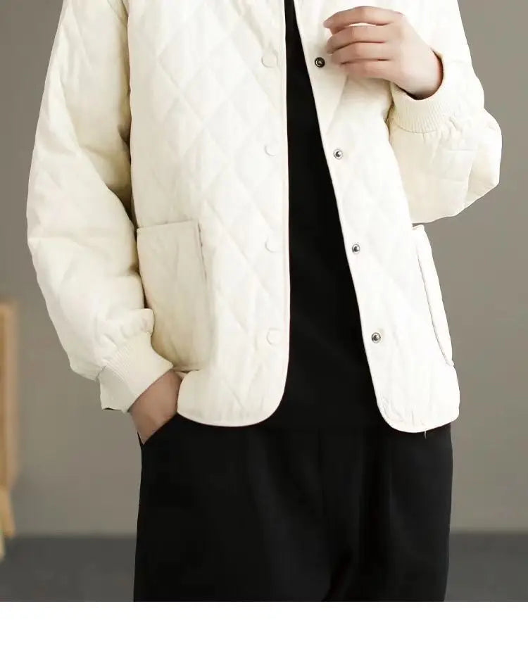 Quilted Cotton Jacket – Women’s Winter Coat