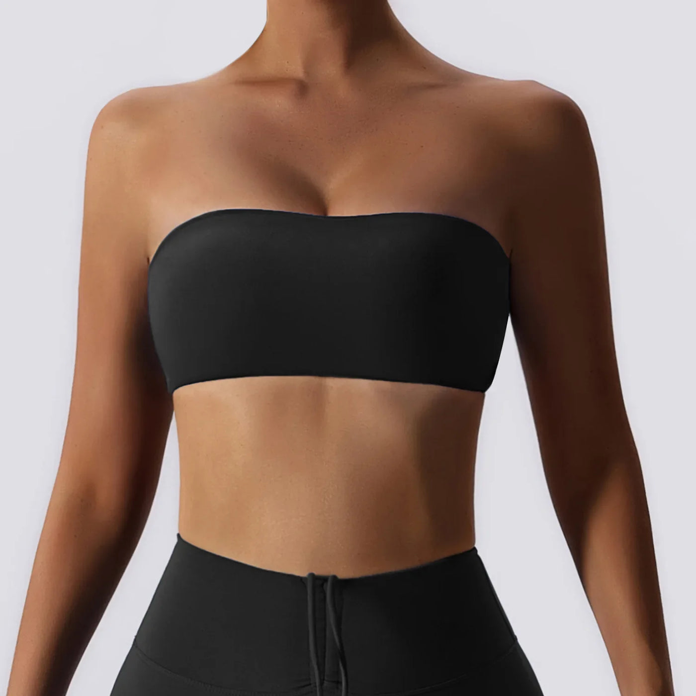 Strapless Sports Bra – Quick-Dry Tube Top