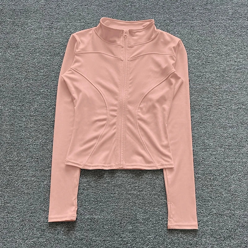 Women’s Sports Jacket – Workout Long Sleeve