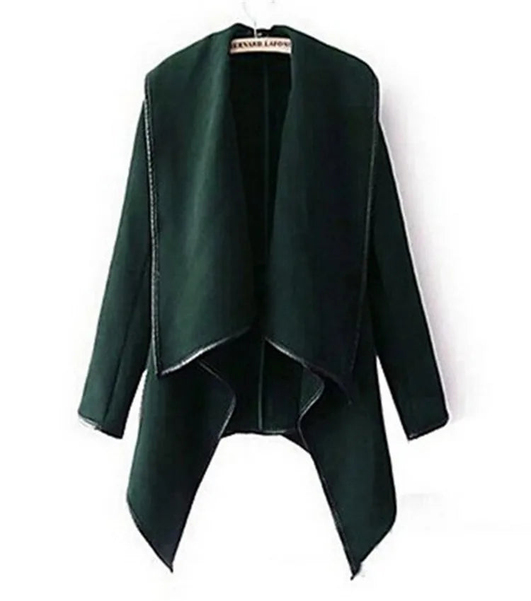 Long Wool Trench – Women’s Cashmere Coat