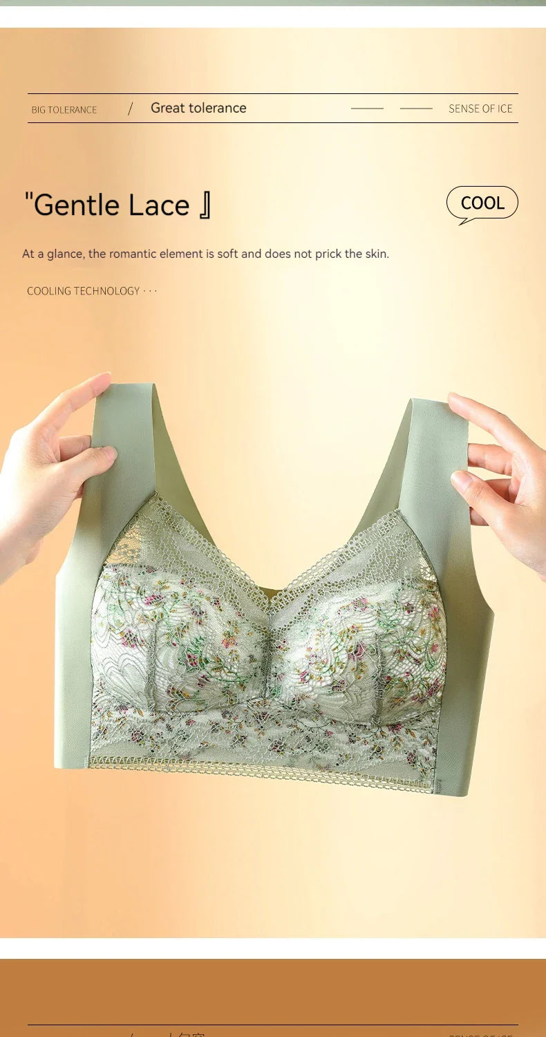 Kids Ice Silk Sports Bra – Breathable Tank Top