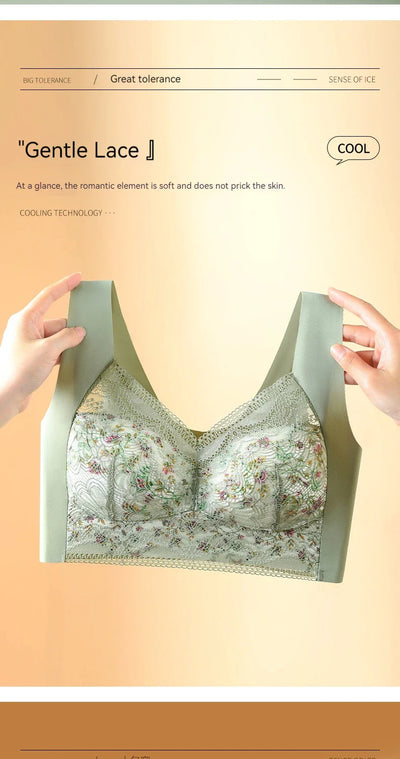 Kids Ice Silk Sports Bra – Breathable Tank Top