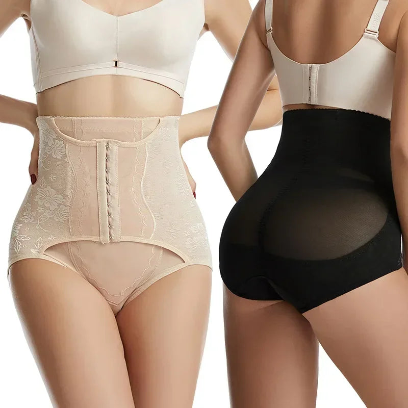 Butt-Lifting Shapewear Shorts – High-Waist Tummy Control