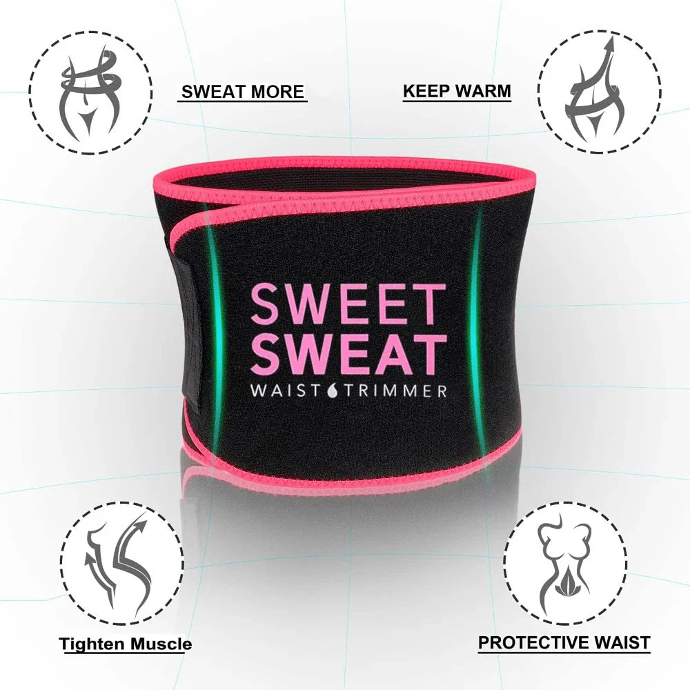 Sweet Sweat Waist Trimmer – Unisex Workout Trainer