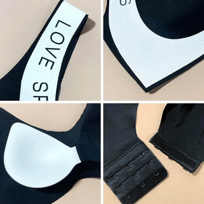 High Impact Sports Bra – Seamless Racerback Compression