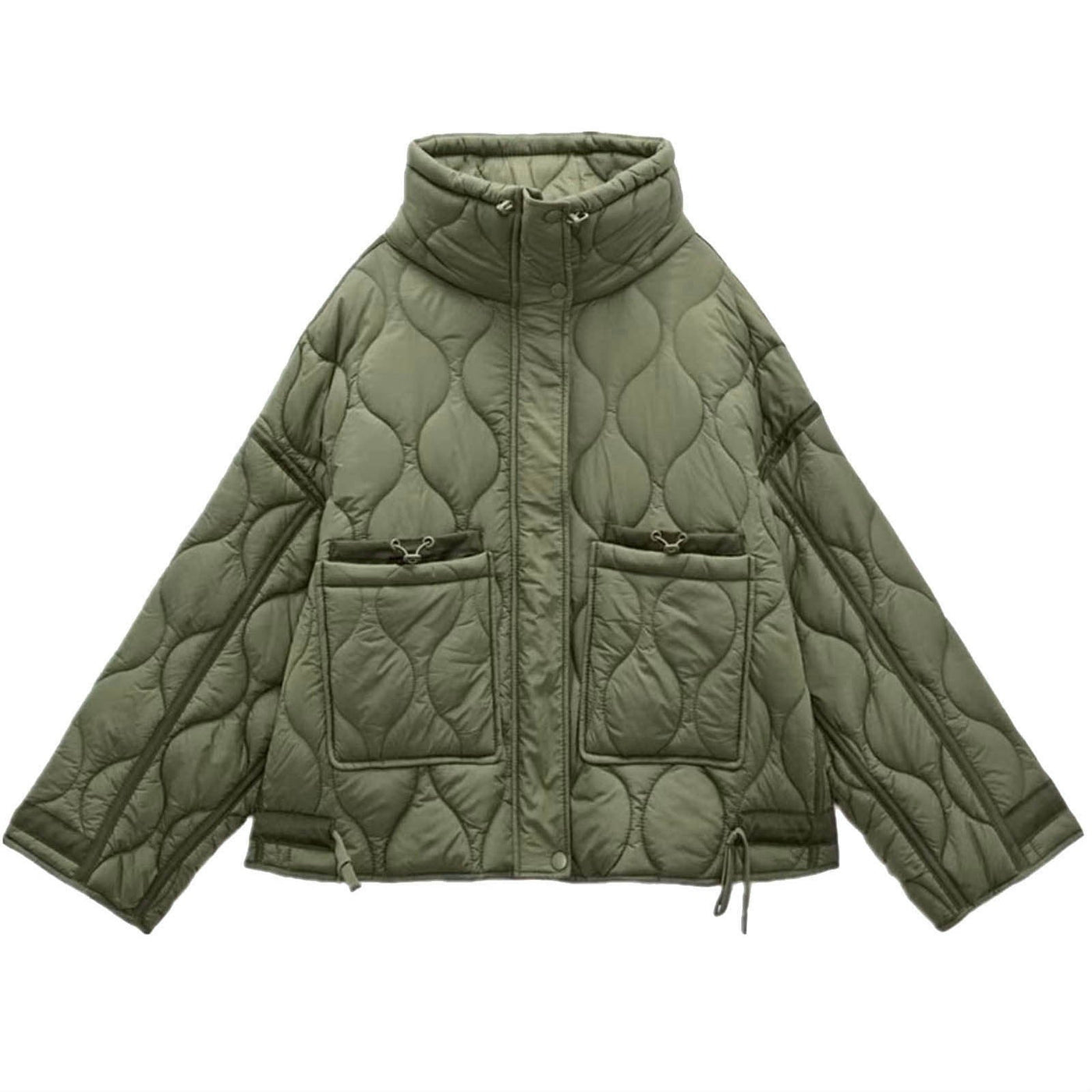 Plus Size Quilted Jacket – Women’s Winter Coat