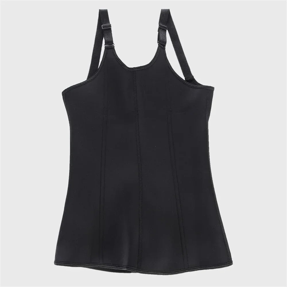 Zipper Waist Trainer Tank – Tummy Control Shapewear