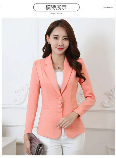 Slim Fit Blazer – Women’s Office Suit