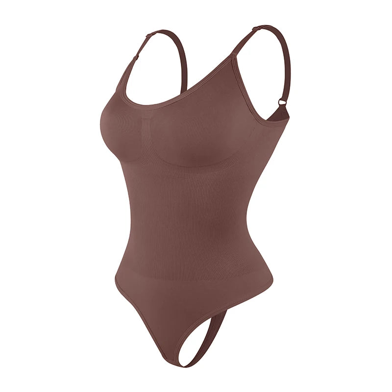 Seamless Shapwear Thong Bodysuit