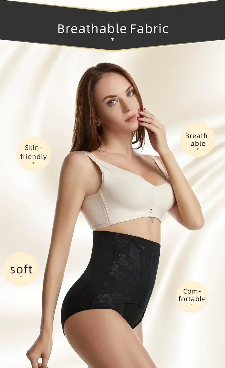 Butt-Lifting Shapewear Shorts – High-Waist Tummy Control