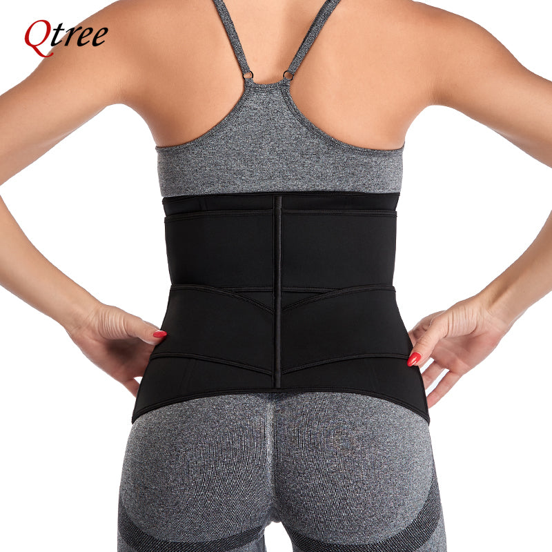 Plus Size Waist Trainer – Sweat Slimming Corset Belt