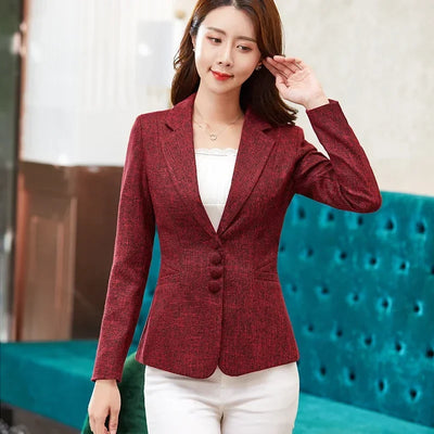 Slim Fit Blazer – Women’s Office Suit