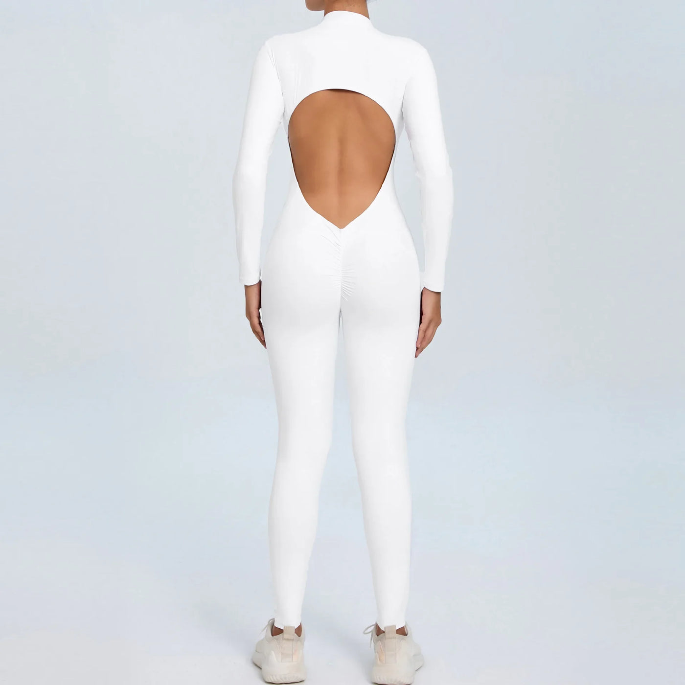 One-Piece Fitness Jumpsuit – Seamless Women’s Training Suit