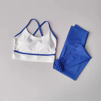 2-Piece Yoga Leggings & Sports Bra Set