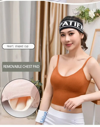 Beauty Back Bralette – Seamless Push-Up Sports Bra