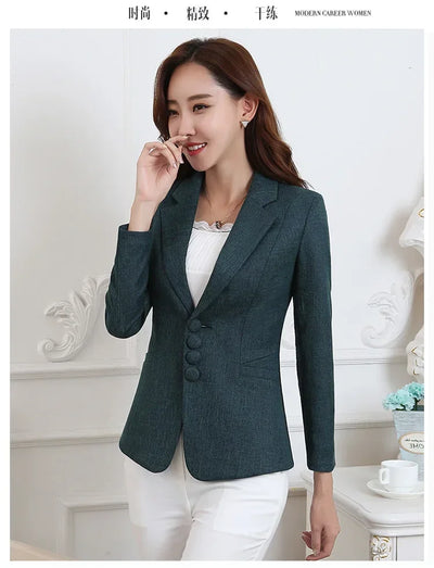 Slim Fit Blazer – Women’s Office Suit