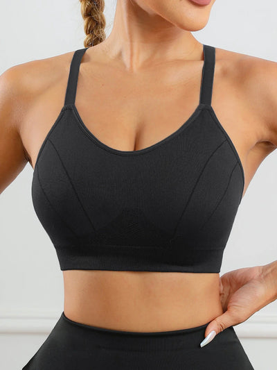 Push-Up Sports Bra – Women’s Gym & Yoga Top