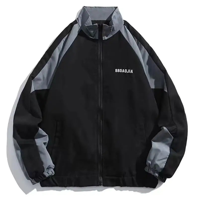 Reflective Windbreaker – Men’s Streetwear Jacket